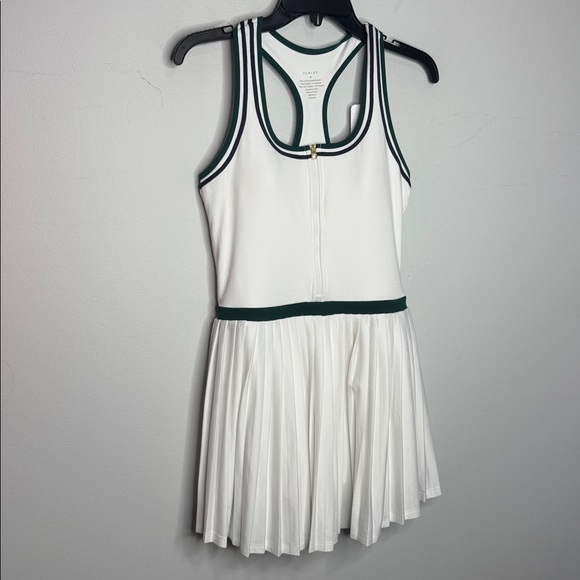 Varley Jane Court Tennis/ Pickleball/ Golf Dress 28'' White/ Green NWT - Picture 7 of 9